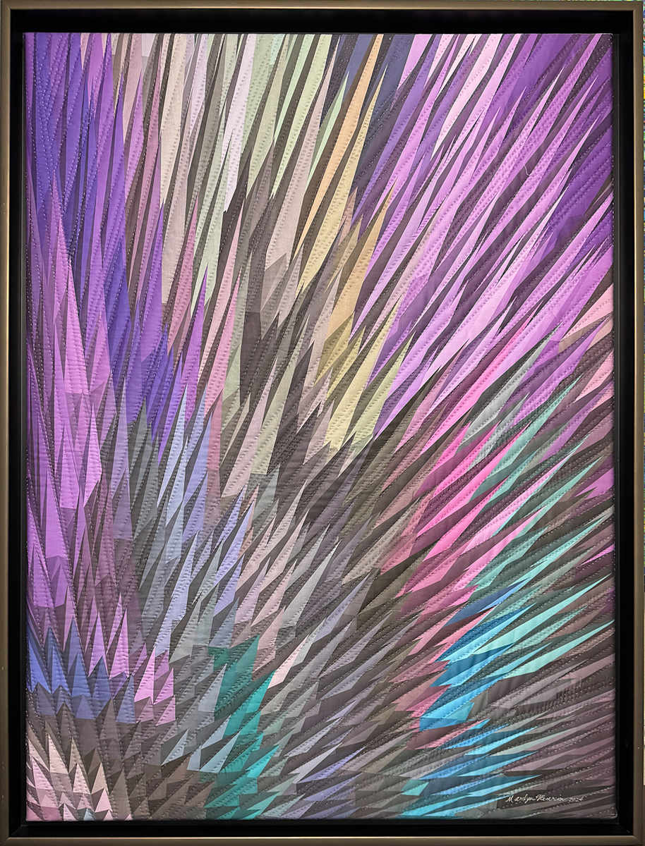The Geometer's Hand 14 by Marilyn Henrion  Image: The Geometer's Hand 14- framed