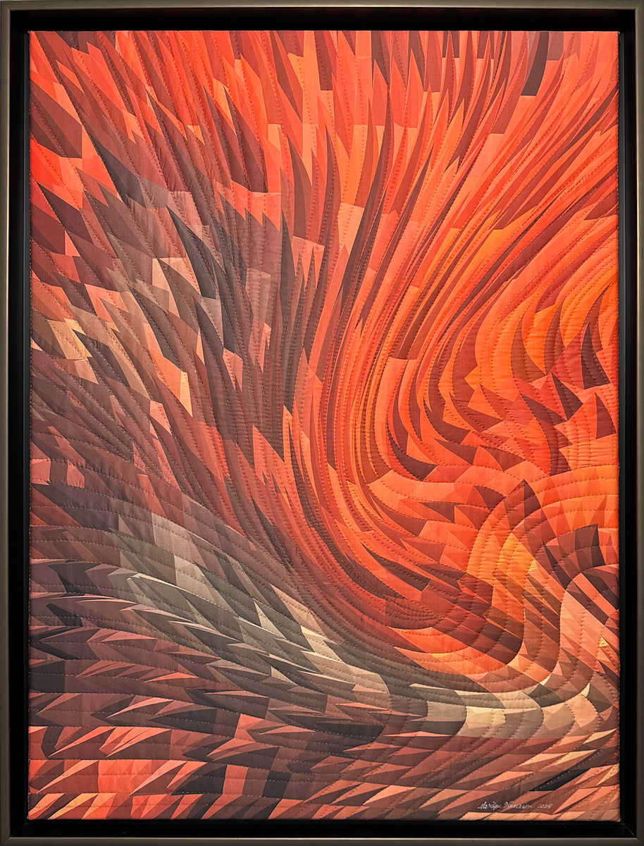The Geometer's Hand 15 by Marilyn Henrion  Image: The Geometer's Hand 15- framed