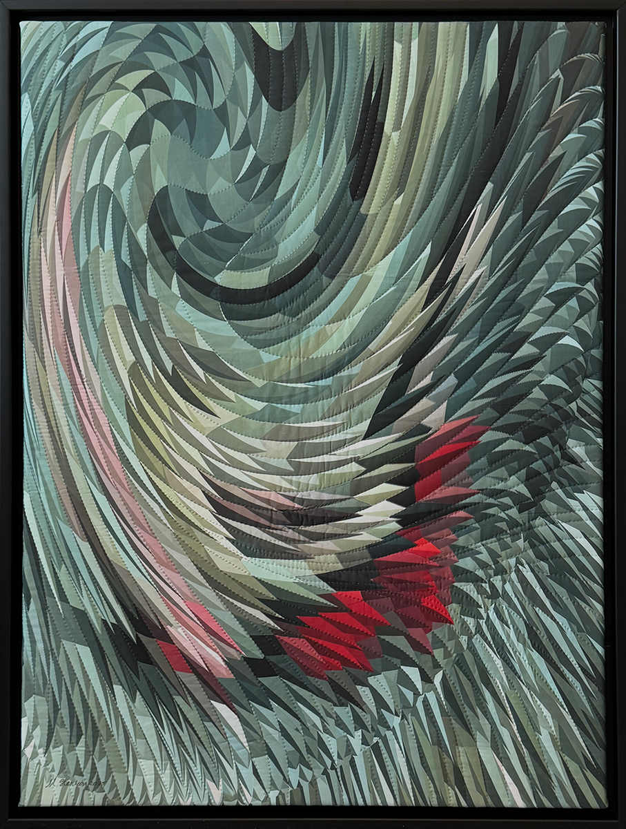 The Geometer's Hand 20 by Marilyn Henrion  Image: The Geometer's Hand 20- framed