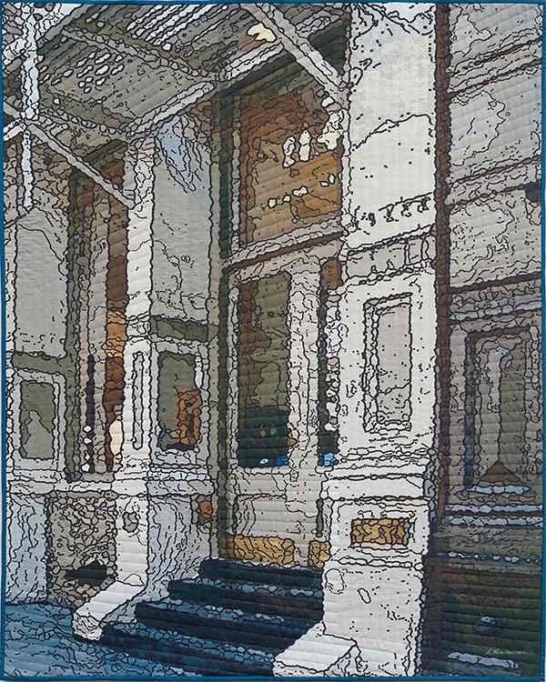 Soft City- White Columns by Marilyn Henrion, Image 1.