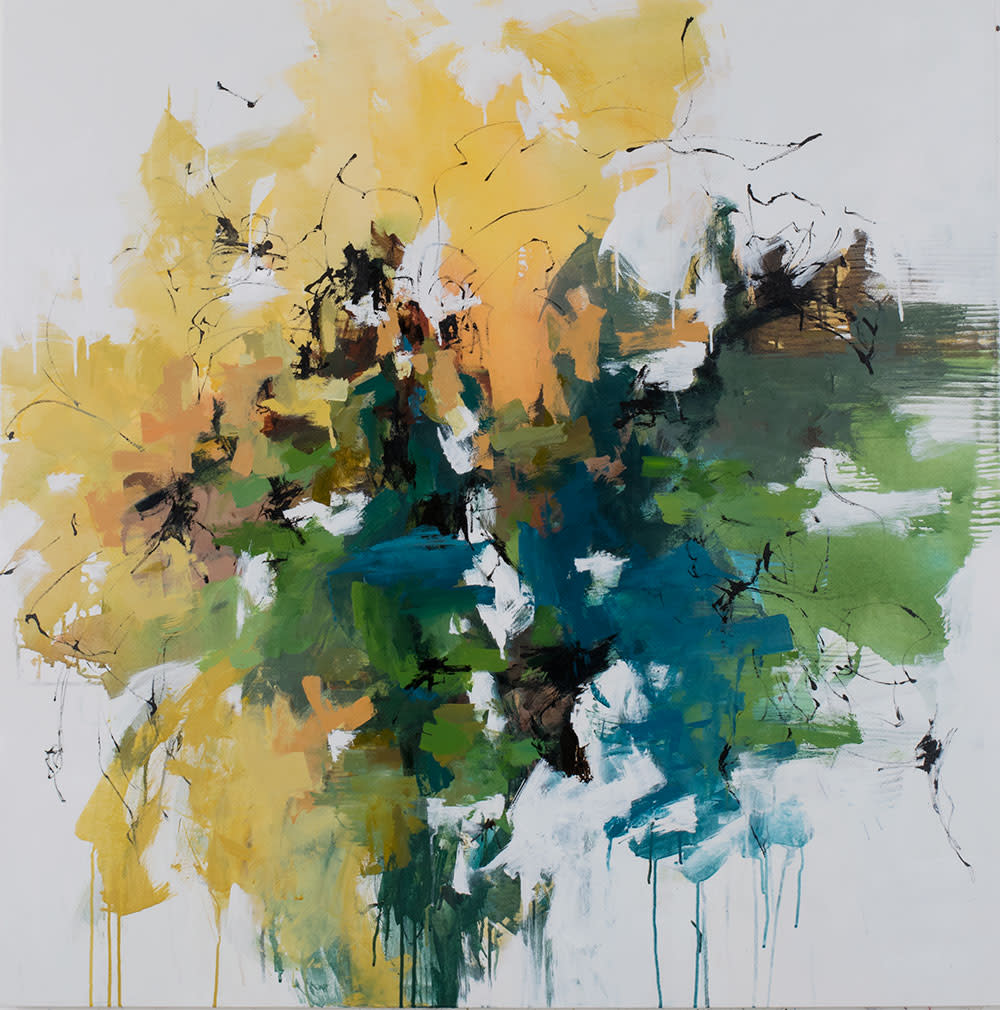 Sunlight on the Garden Path by Carlos Ramirez 