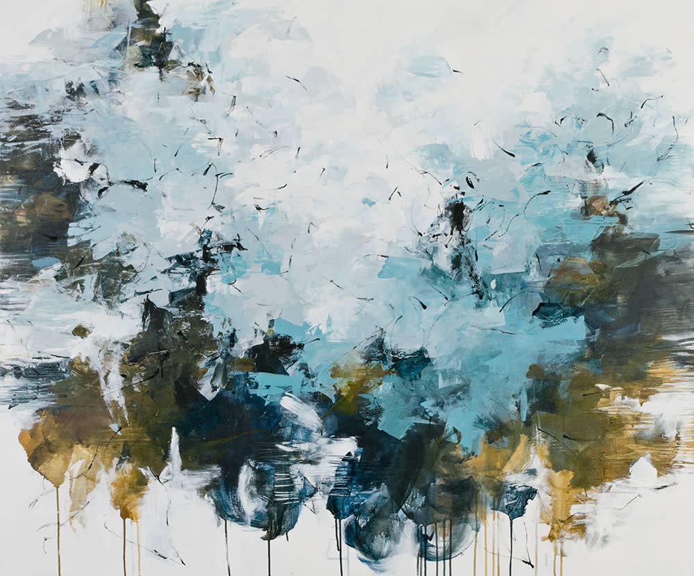 Morning Fog Over the Lake by Carlos Ramirez 