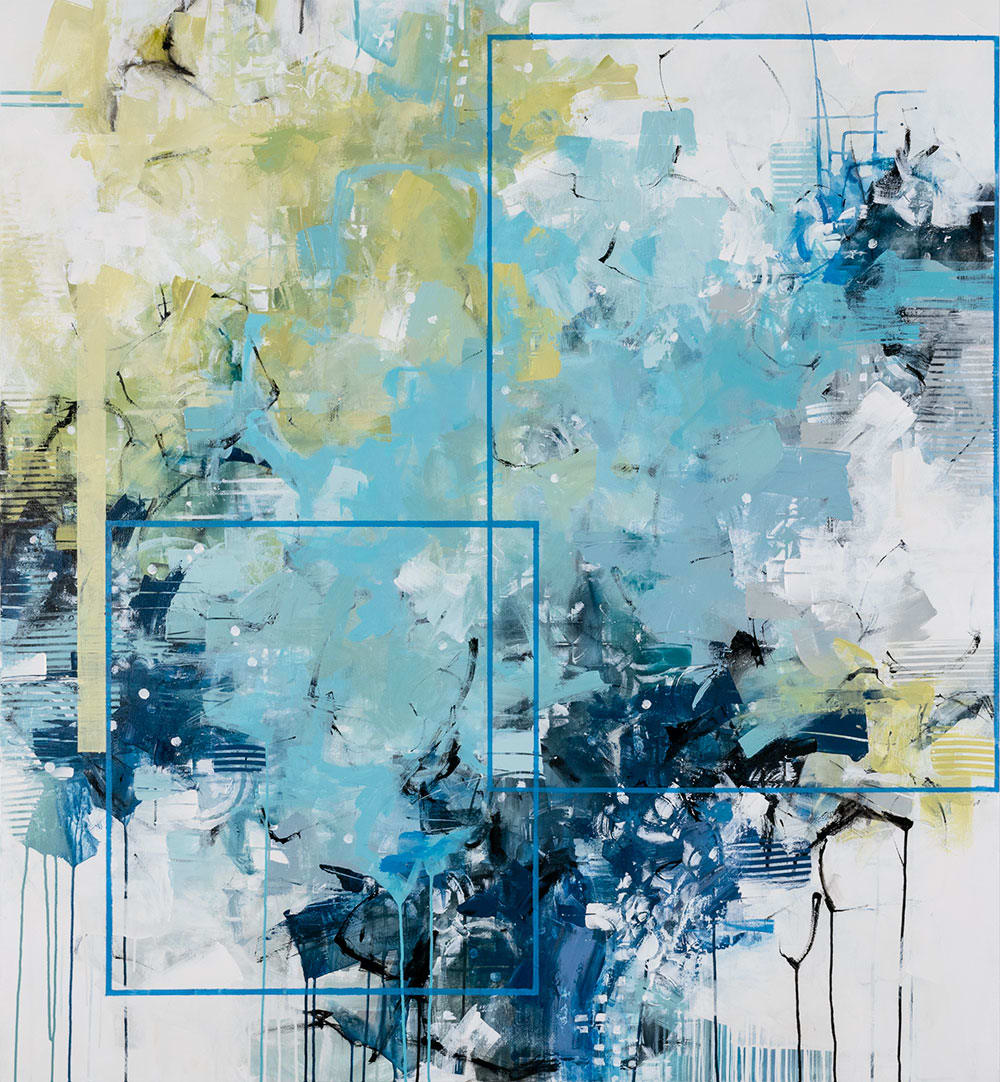 Lemon Trees By The Pool by Carlos Ramirez 