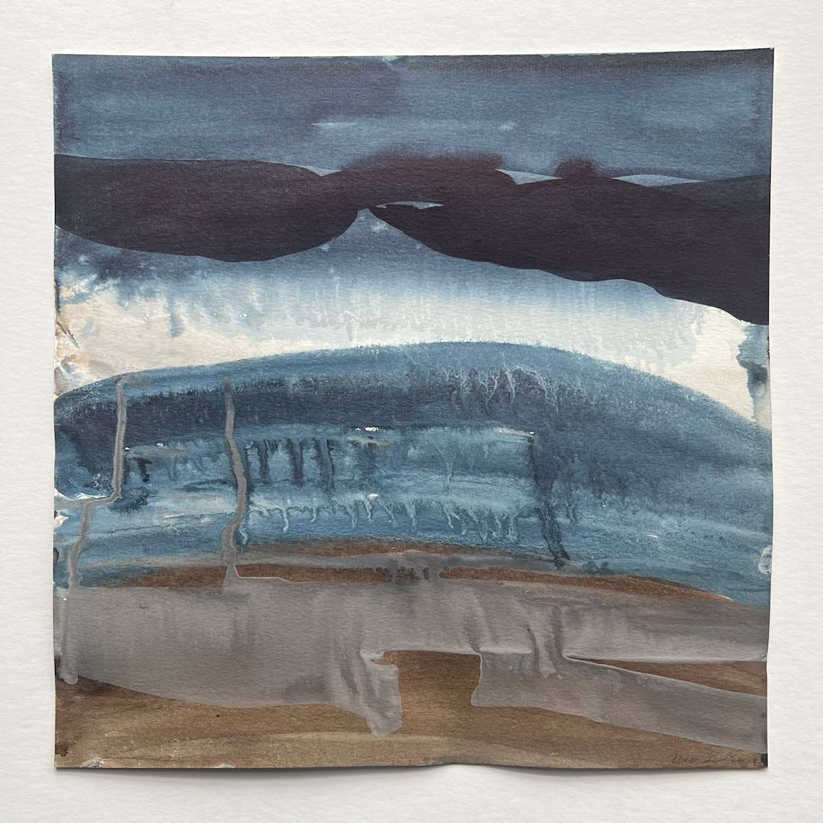 Overcasting (Bearing Down) by Ann Marie Kennedy 