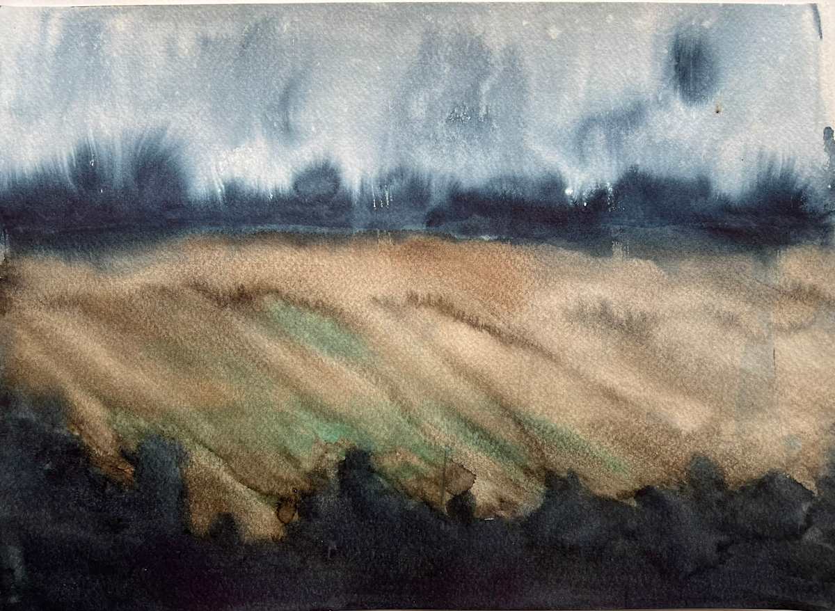 Beyond (Field Edge) by Ann Marie Kennedy 
