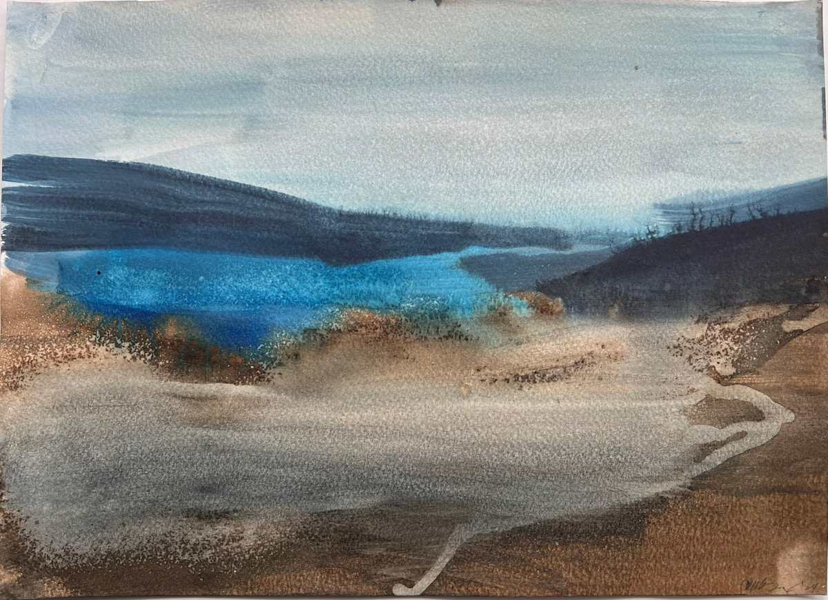 Fading Into (Tideline) by Ann Marie Kennedy 