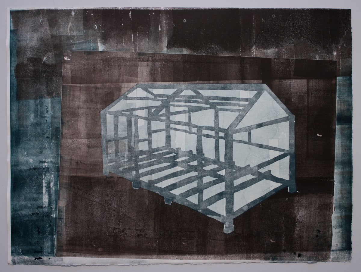 House and Forest (Penland, NC) III by Ann Marie Kennedy 