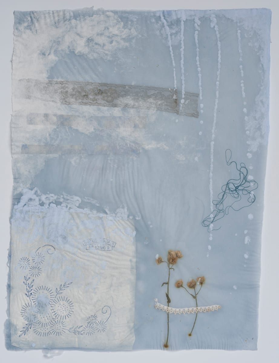 Blue Series (Garden) II by Ann Marie Kennedy 