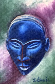 Angola Face Mask by Jean Lewis 