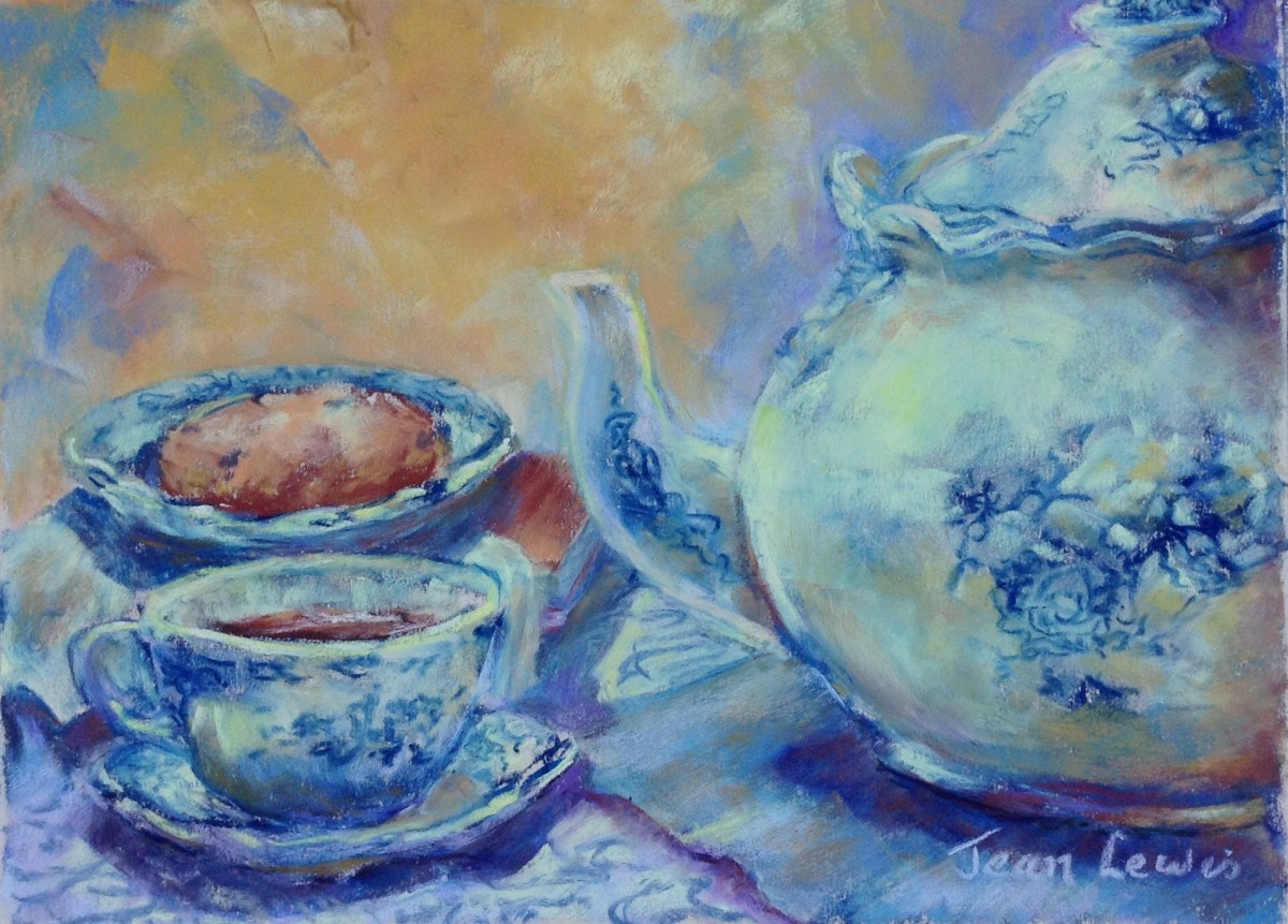 Tea Time 2 by Jean Lewis, Image 1.