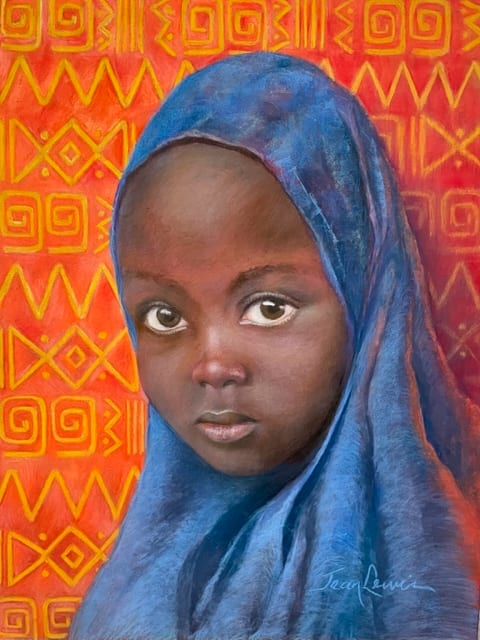 Muslim Girl by Jean Lewis 