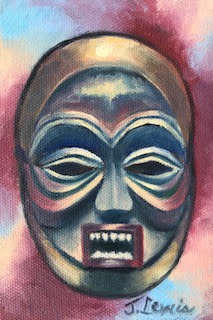 Zambia Face Mask by Jean Lewis 