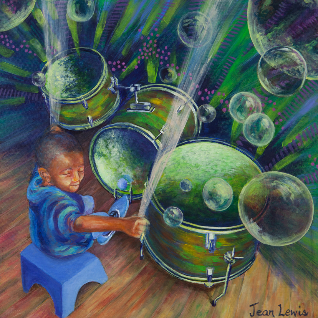 Little Drummer Boy 2 by Jean Lewis 