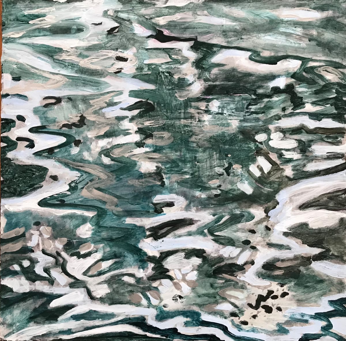 Thinking About Water 3, on canvas 