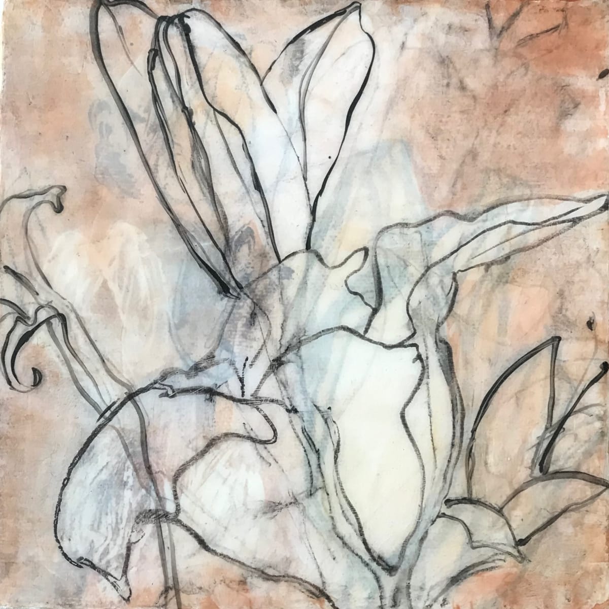 Garden Meditaion Study 1 by C. Clinton 