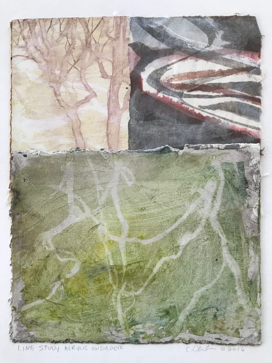 Line Study Collage by C. Clinton 