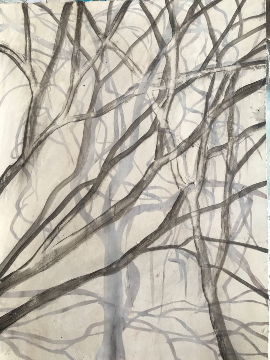 Tree Study Mixed Media 2 by C. Clinton 