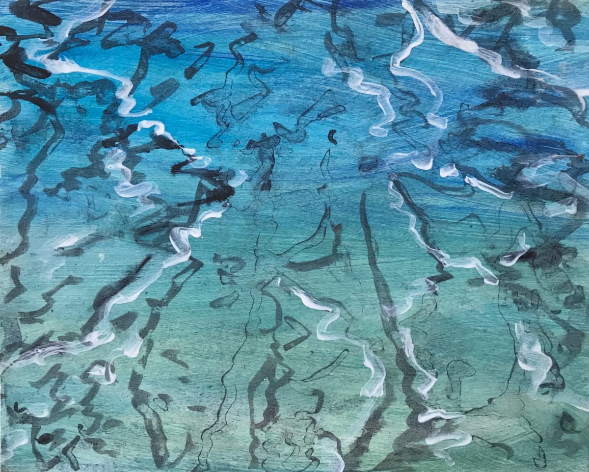 Water Line Study by C. Clinton, Image 1.