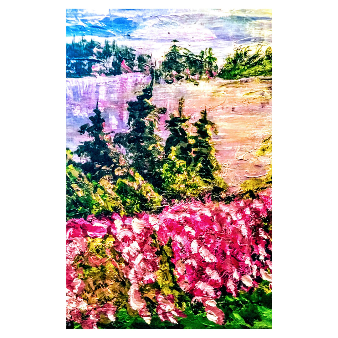 Pink Abstract by Studio Tremblay, Image 1.