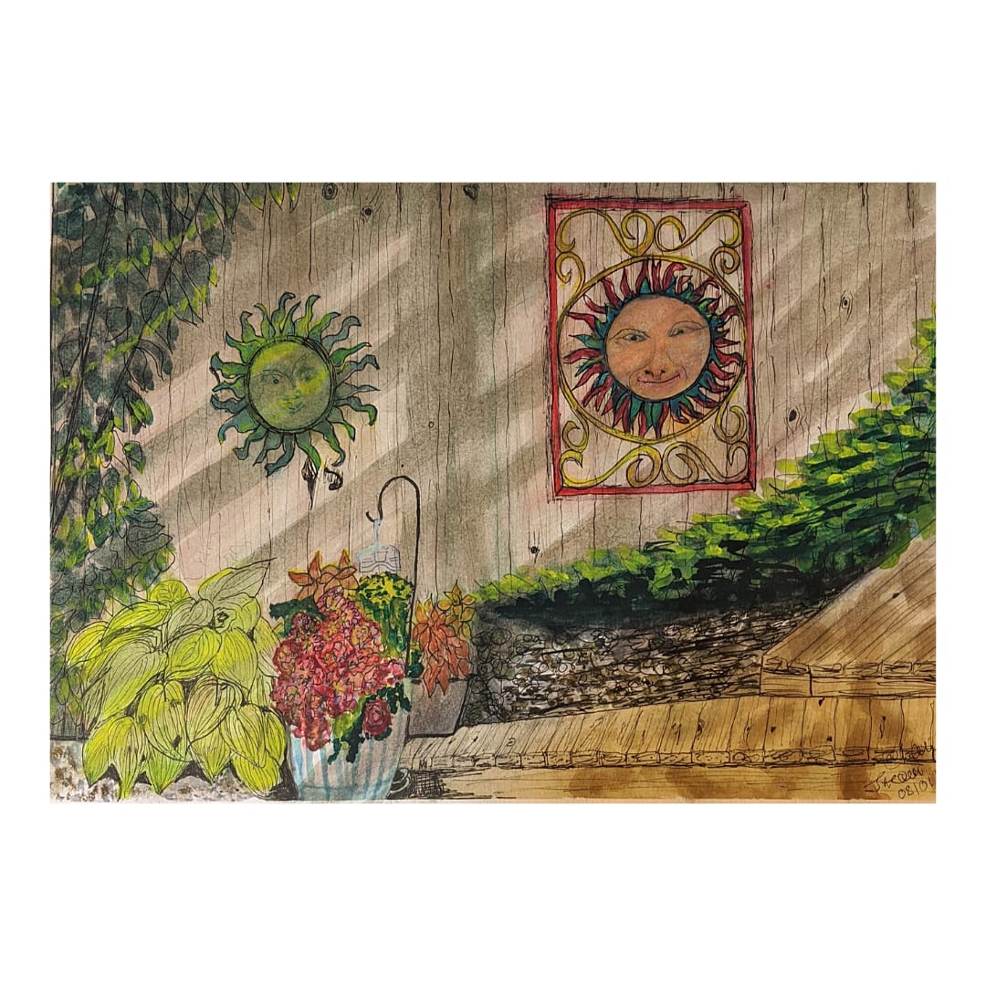 Yard Shadows by Studio Tremblay 