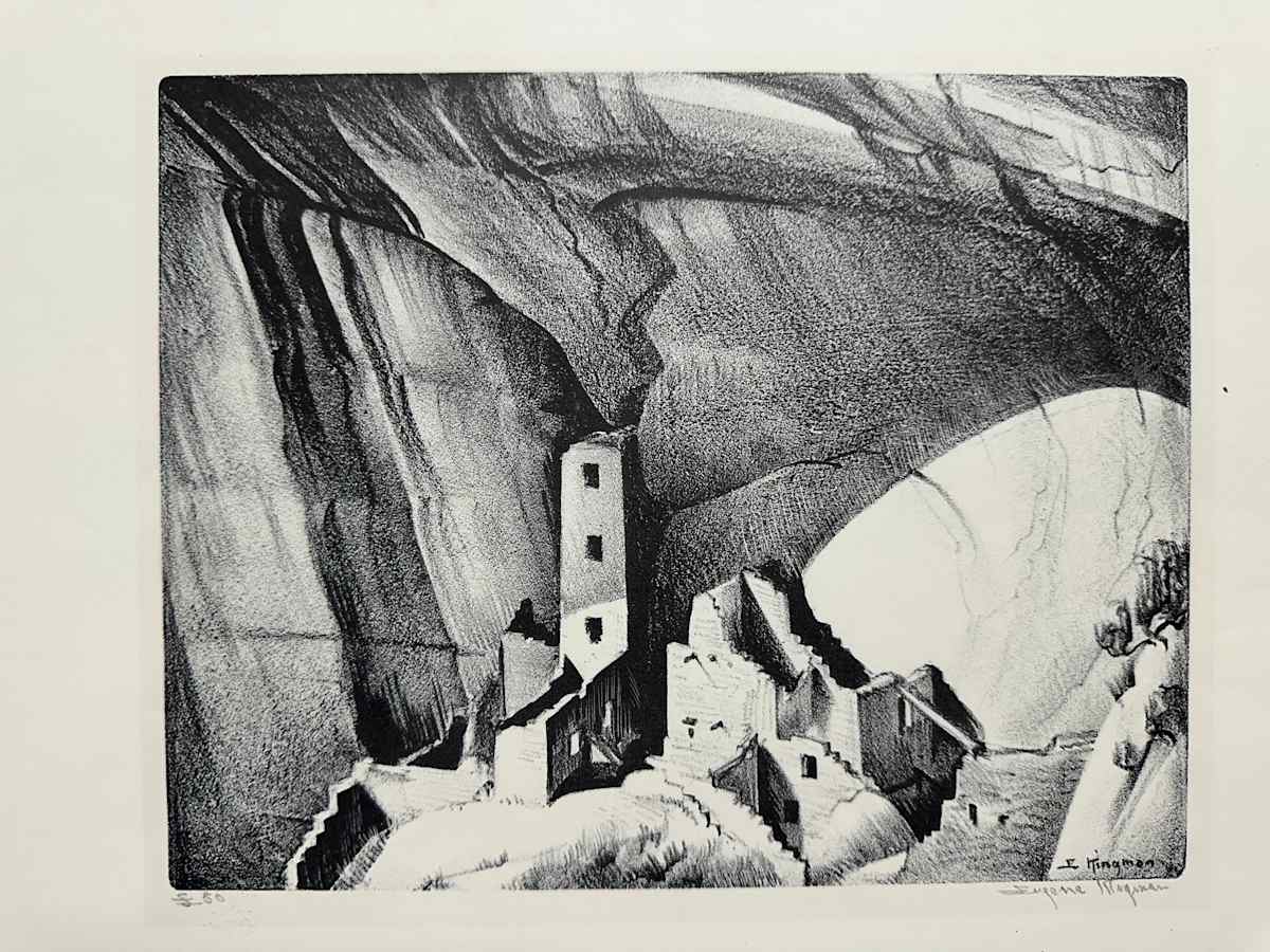Mesa Verde Ruins (Square Tower House) by Eugene Kingmand 