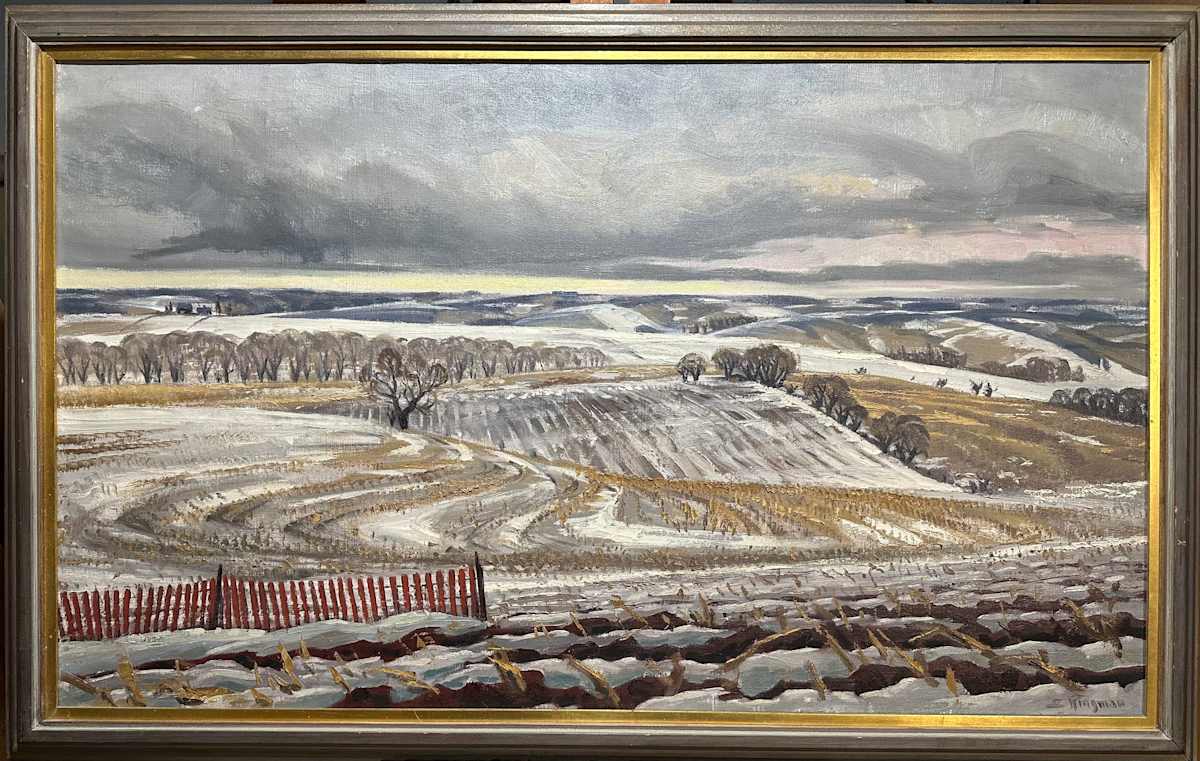 Nebraska Winter by Eugene Kingman 