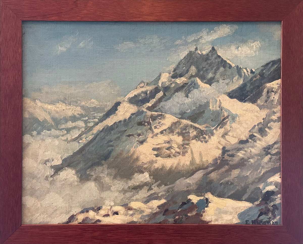 Icy Summits by Eugene Kingman 