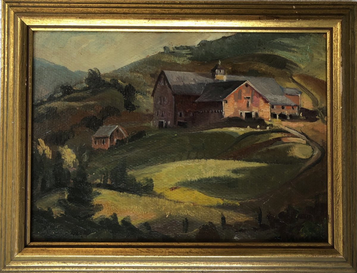 Sugar Hill Farm   1933 by Eugene Kingman 