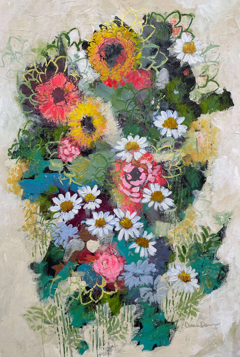 Salad dressing on the side by Carmen Duran 