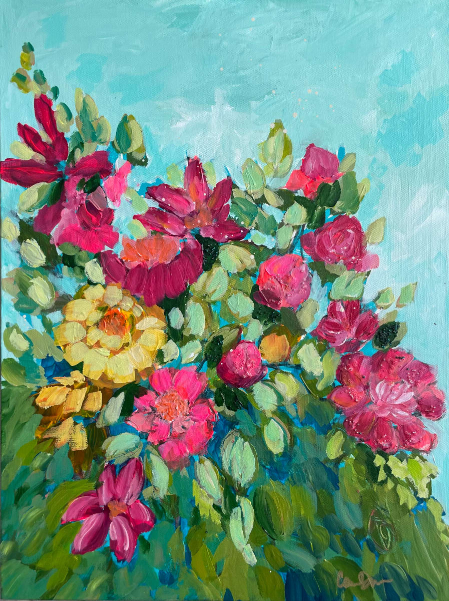 Summer peonies by Carmen Duran 