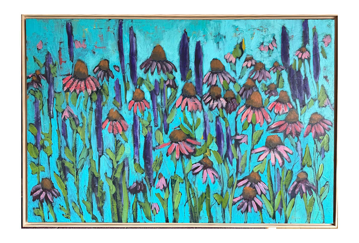 Coneflower Garden by Carmen Duran  Image: Price reduced for the month of November!