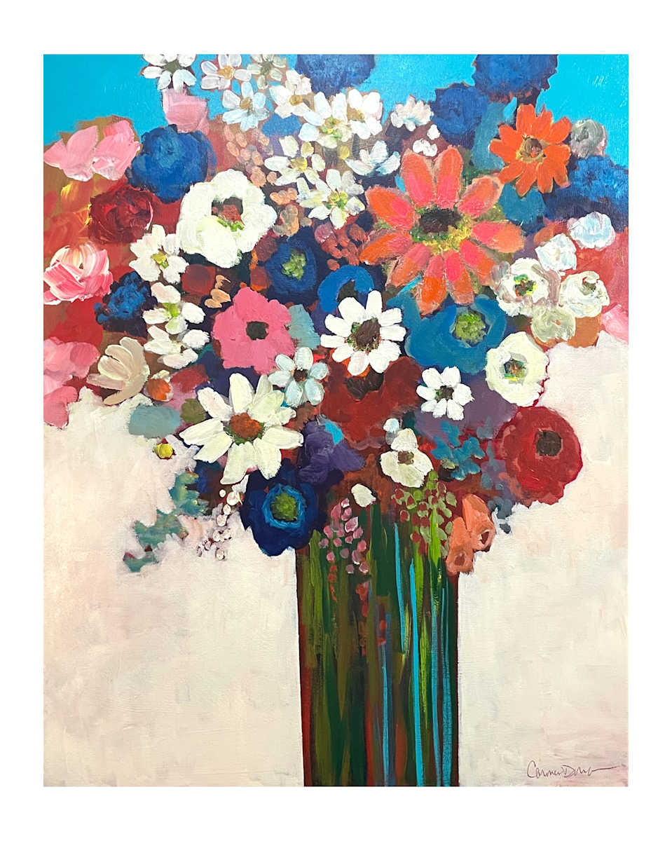 Blue HighTops by Carmen Duran  Image: 24 x 30 gallery wrapped canvas