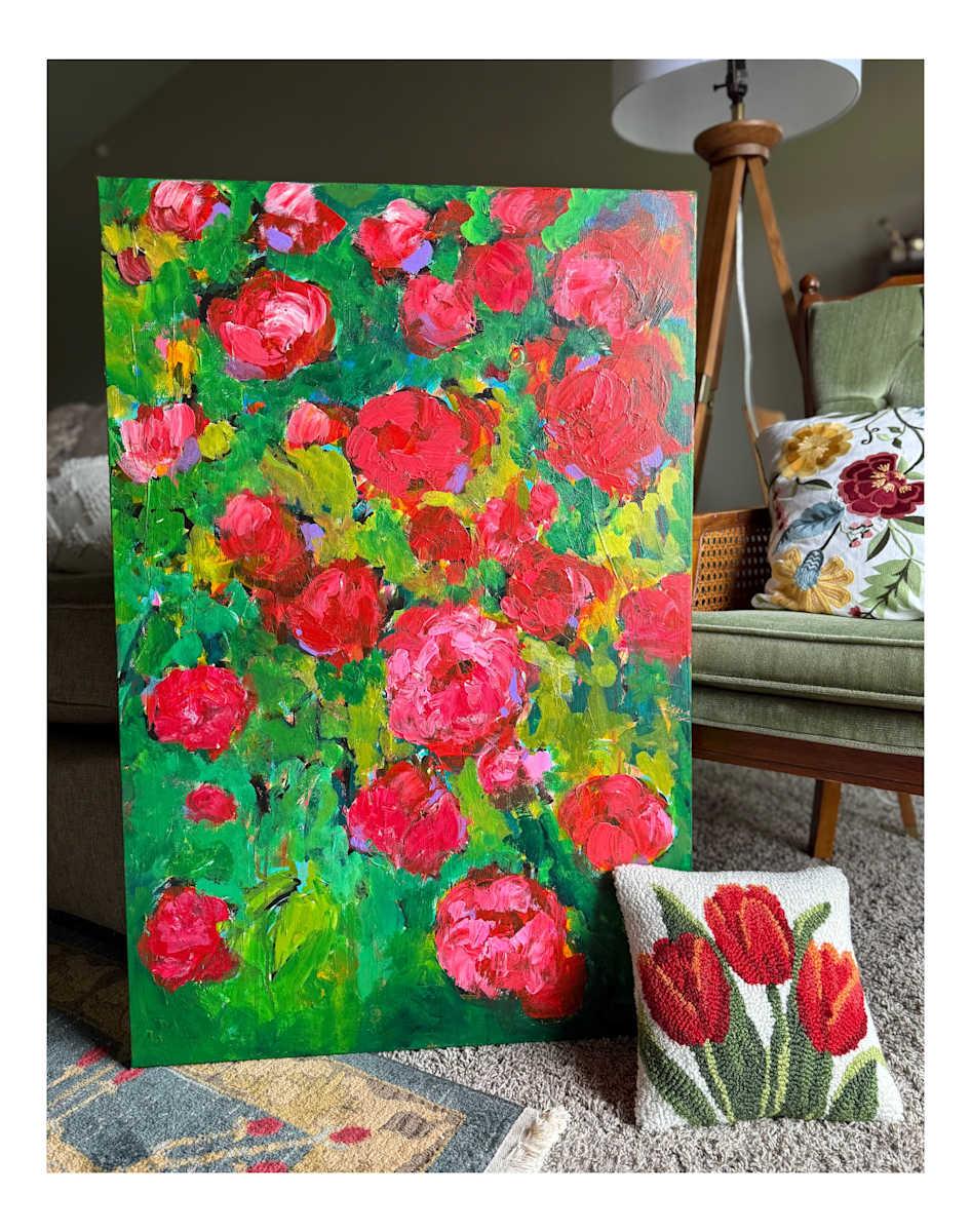 Our favorite Peony Garden by Carmen Duran 