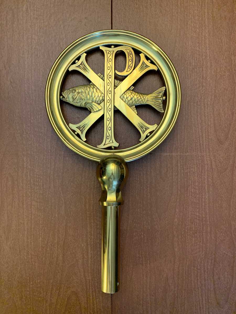Bronze Chi Rho, Image 2.