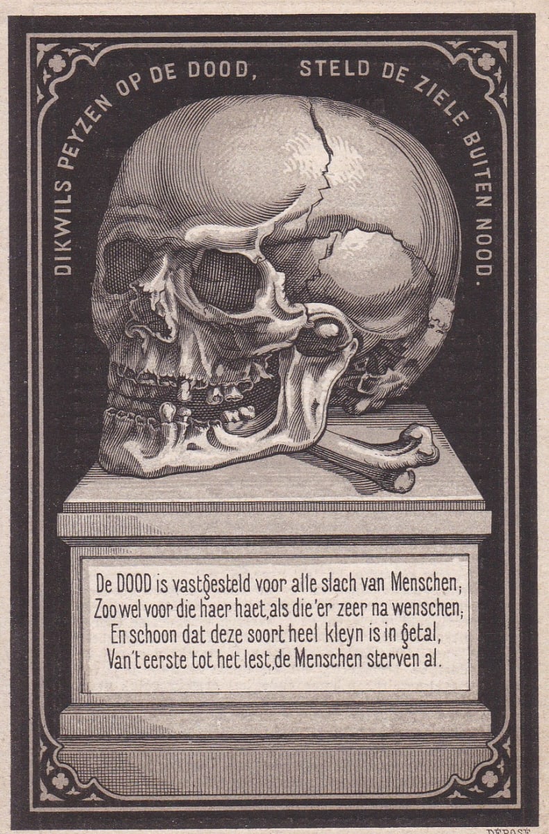 Dikwils Peyzen op de Dood, Image 2.