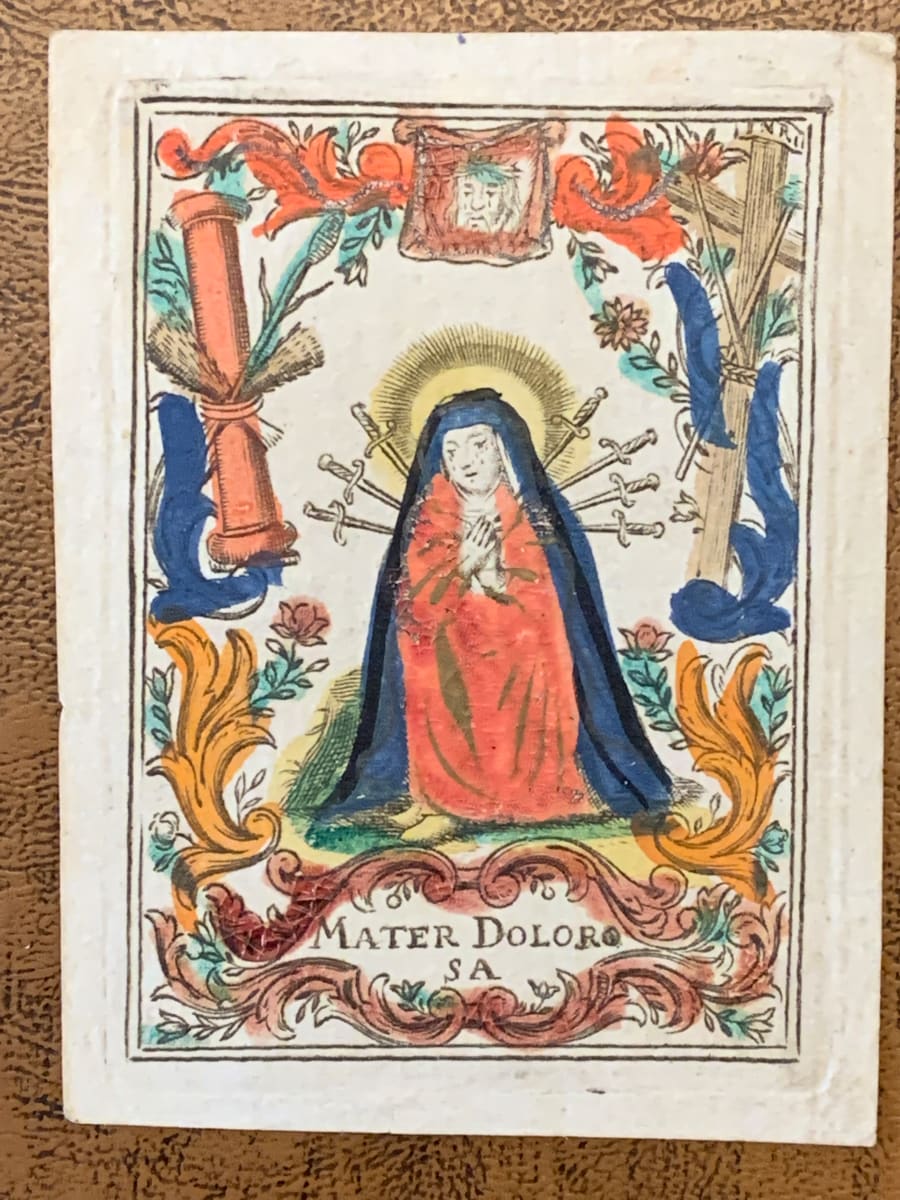 Mater Dolorosa, Image 1.