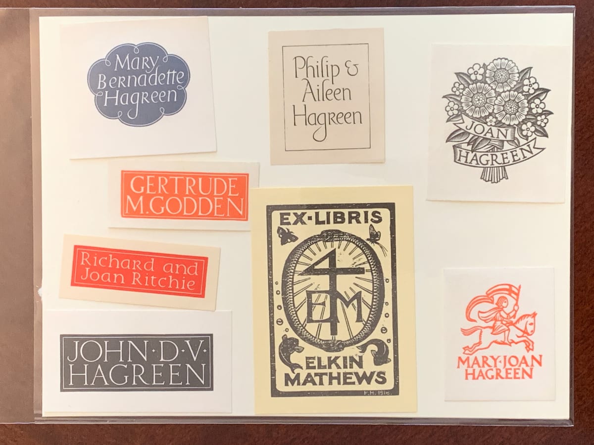 Bookplates by Philip Hagreen 