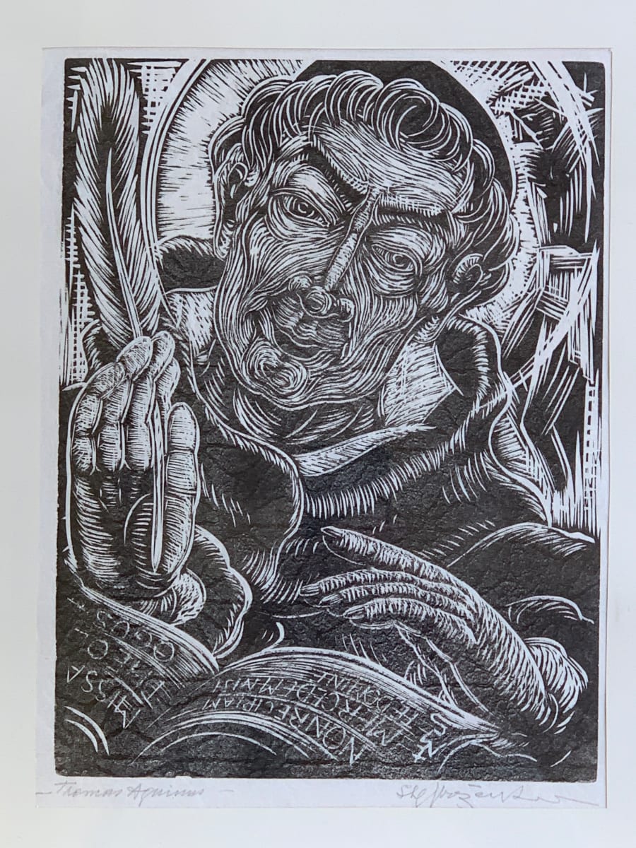 St. Thomas Aquinas by Stefan Mrozewski, Image 1.
