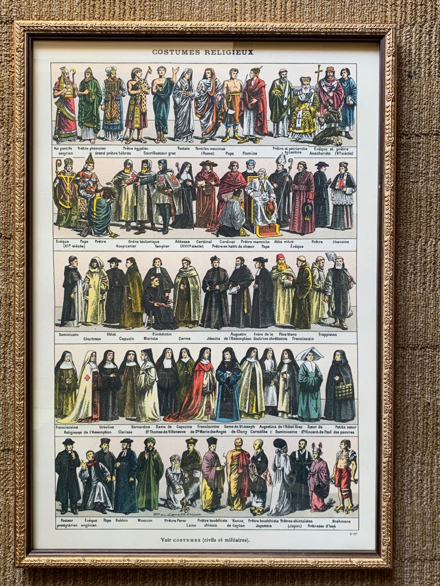 Costumes Religiuex 