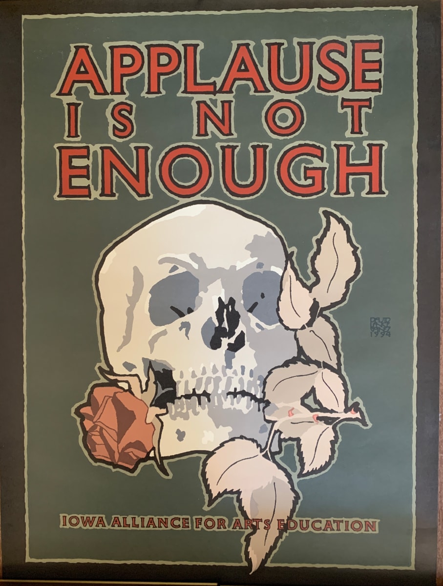 Applause Is Not Enough by David Lance Goines, Image 1.