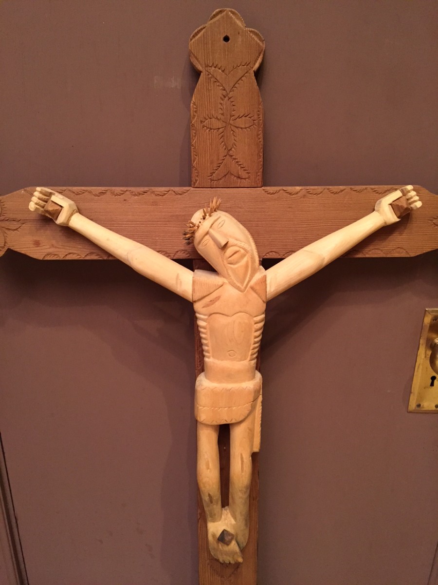 Crucifix by George Lopez 