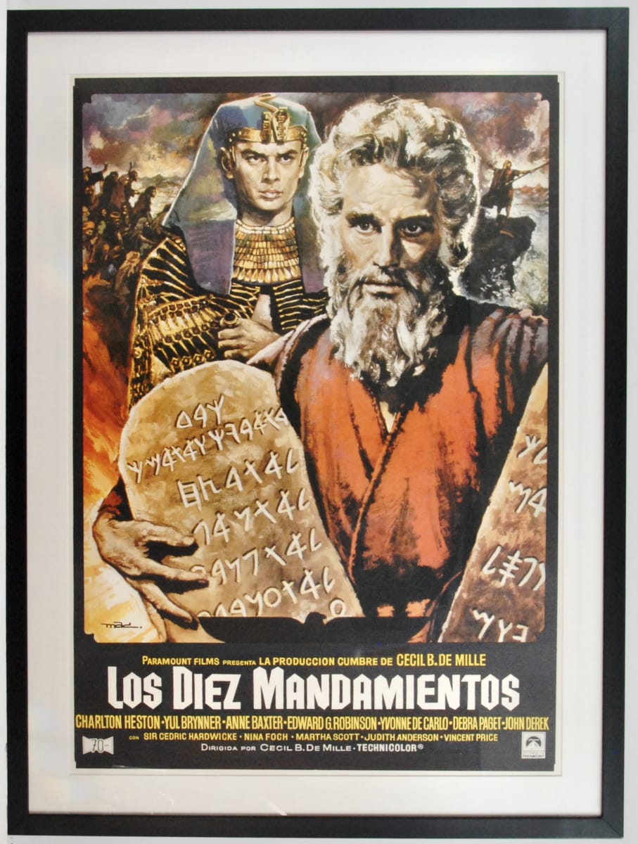 Ten Commandments (Los Diez Mandamientos, Spain) by Mac (Macario) Gómez Quibus 