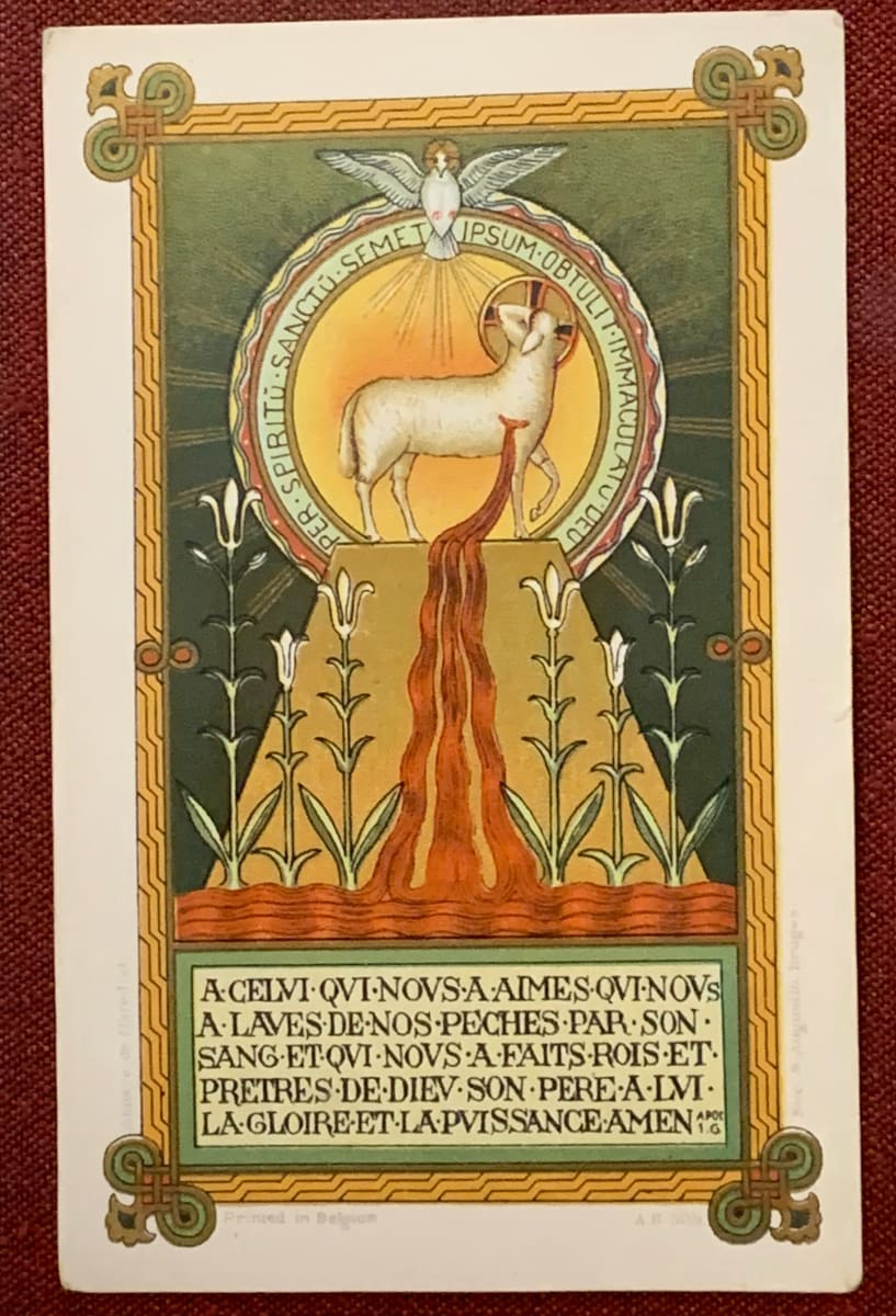 Ecce Agnus Dei, Image 1.