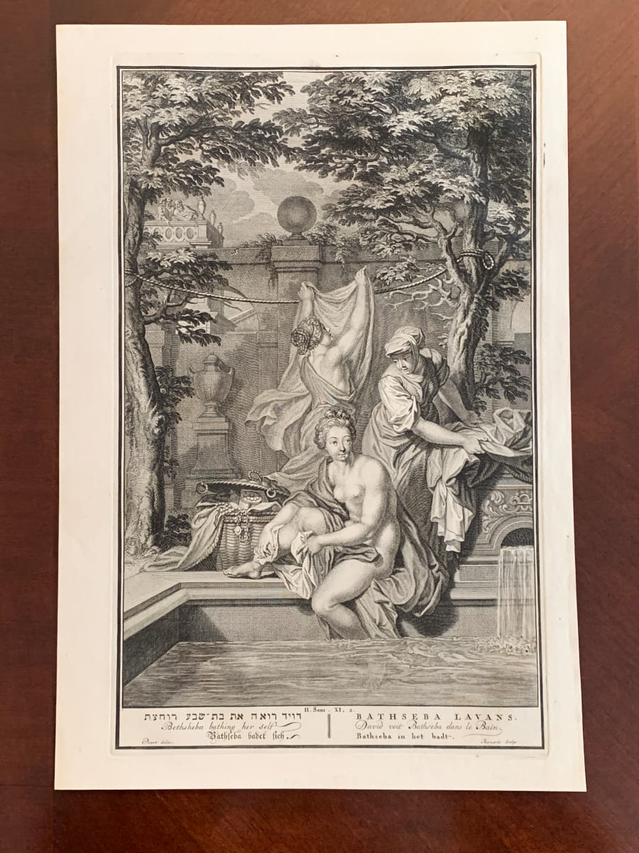 Bethsheba bathing her self by Balthasar Bernards, Image 1.