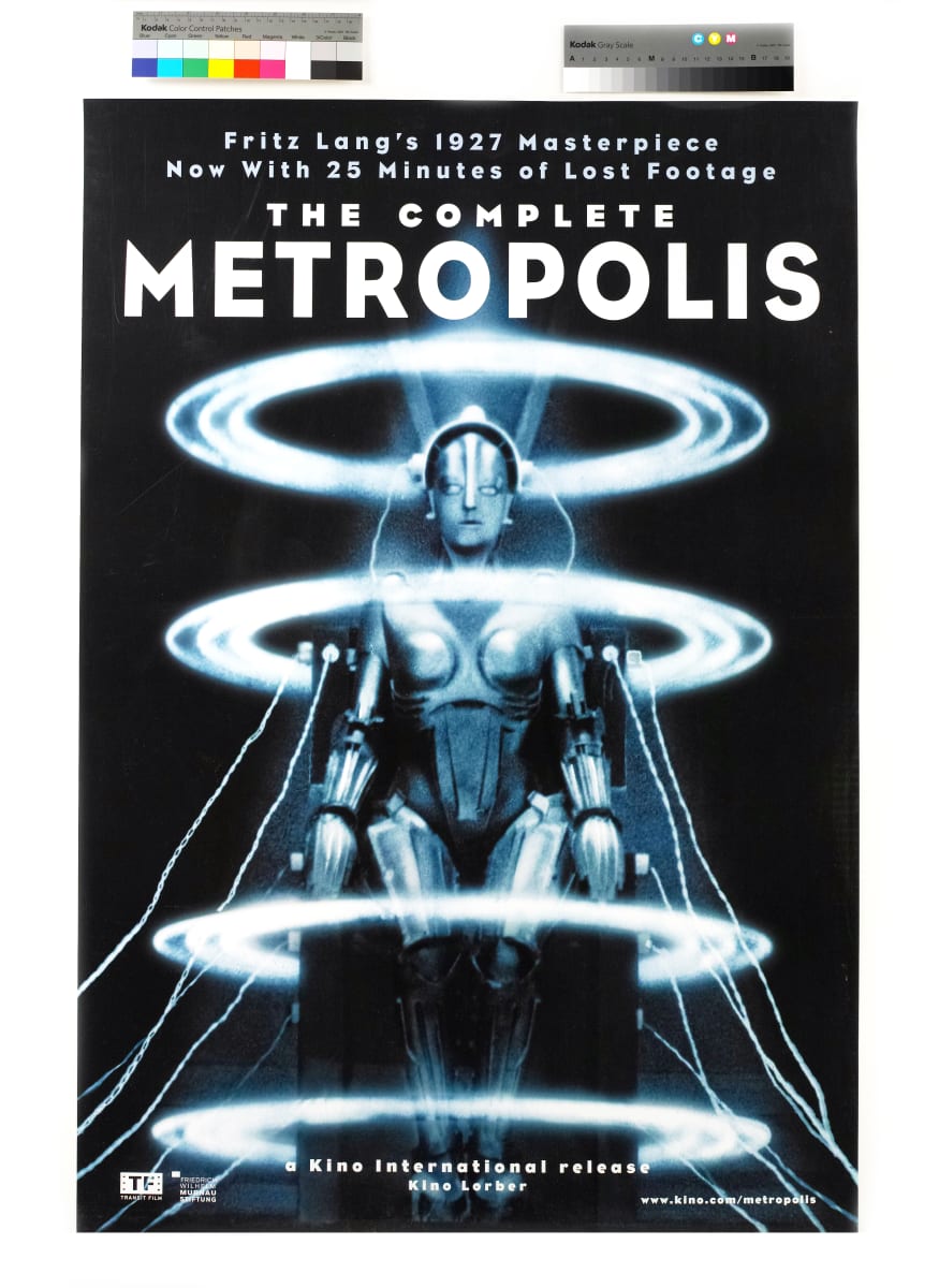 Metropolis, The Complete  Image: front
