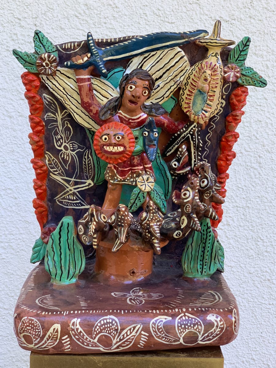St. Michael Slaying the Seven-headed Beast 
