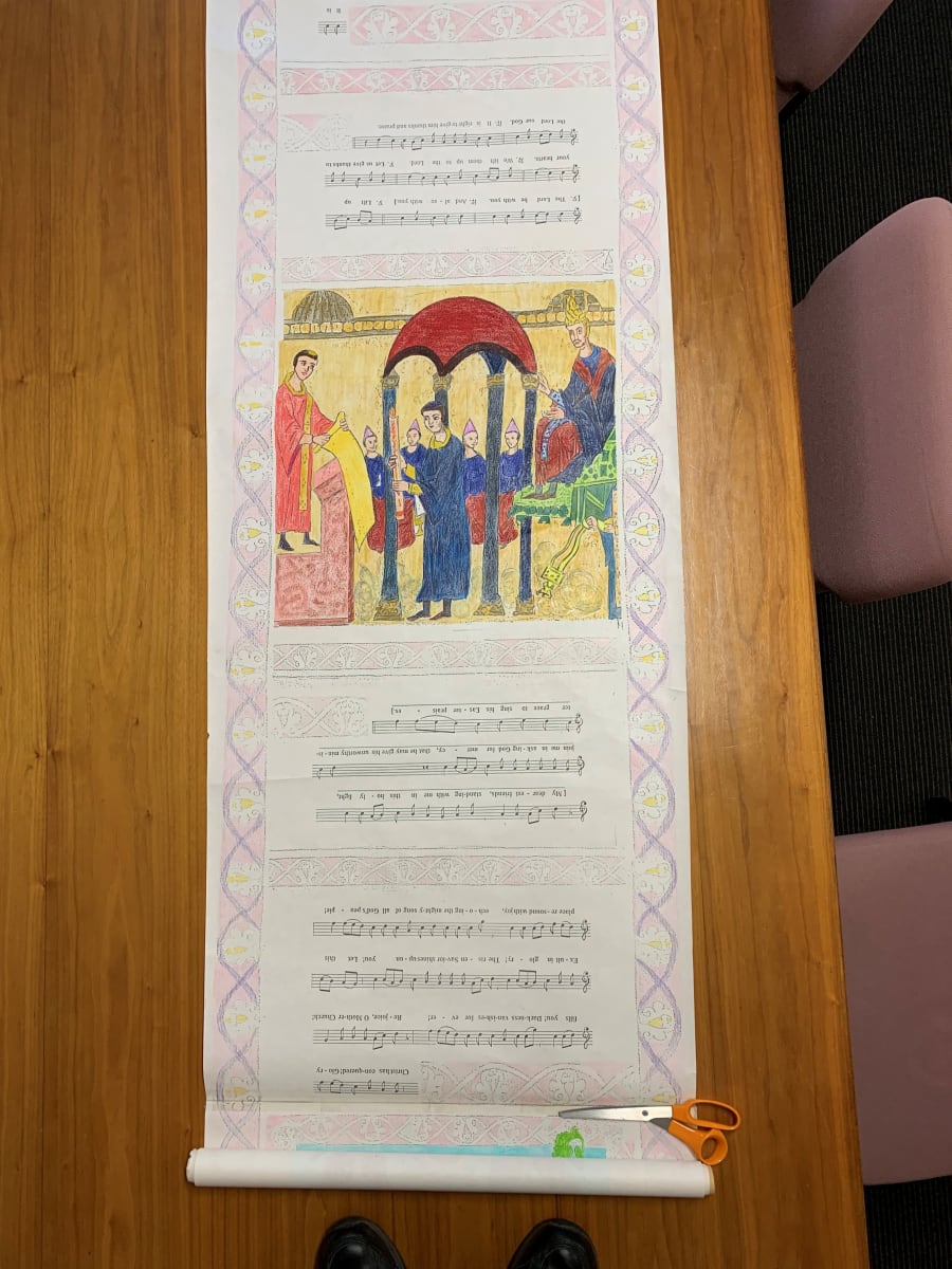 Exultet (Exsultet) Scroll by Giotto Moots, Image 1.