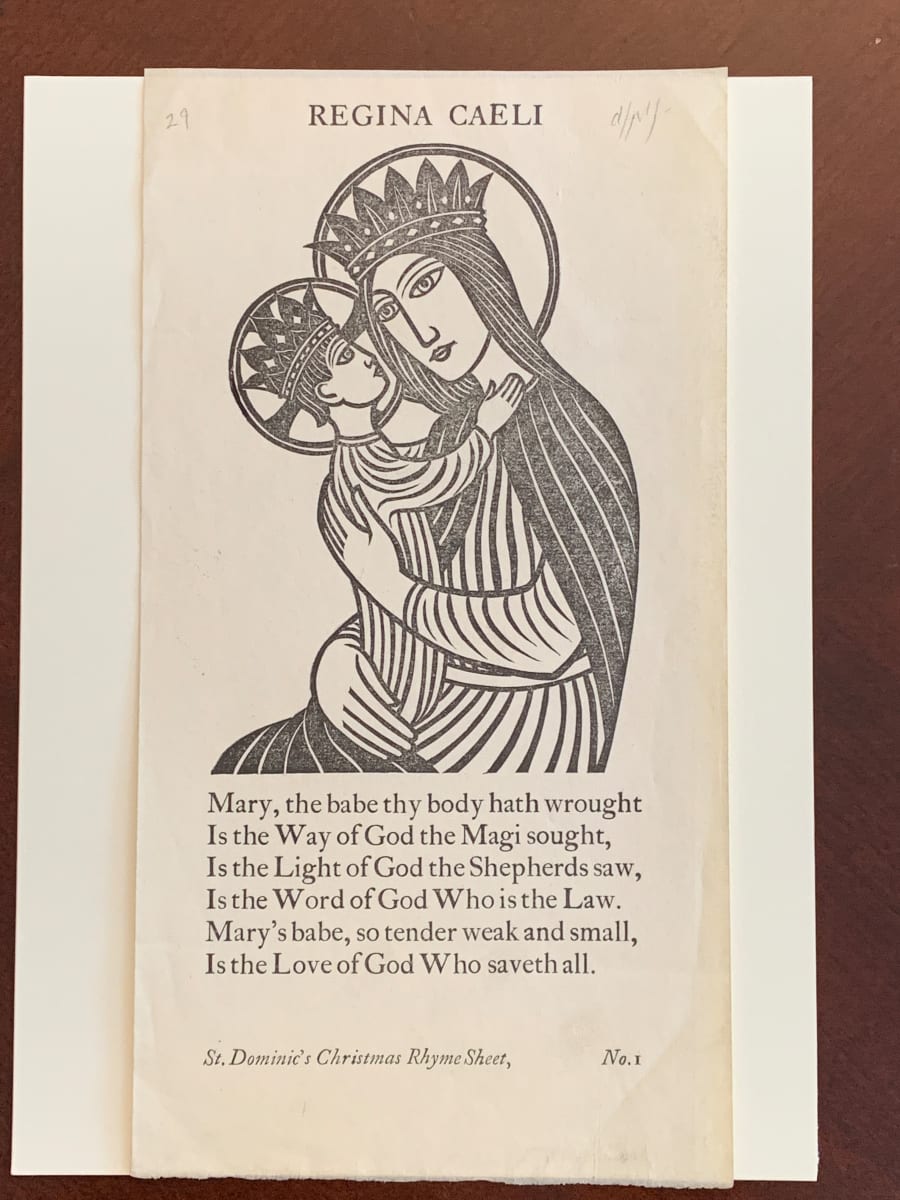 Regina Caeli by Hilary Pepler, Image 1.