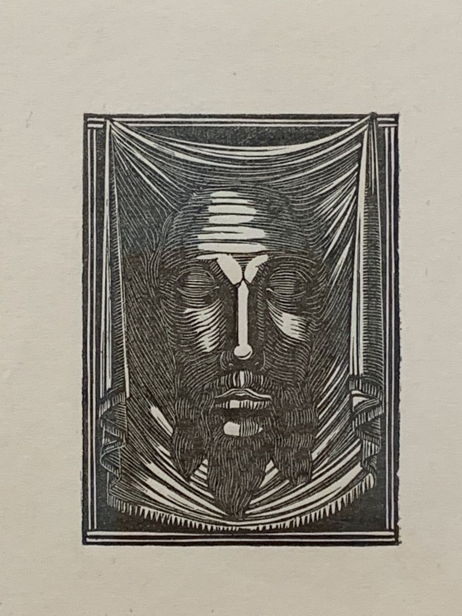 Holy Face by Eric Gill 