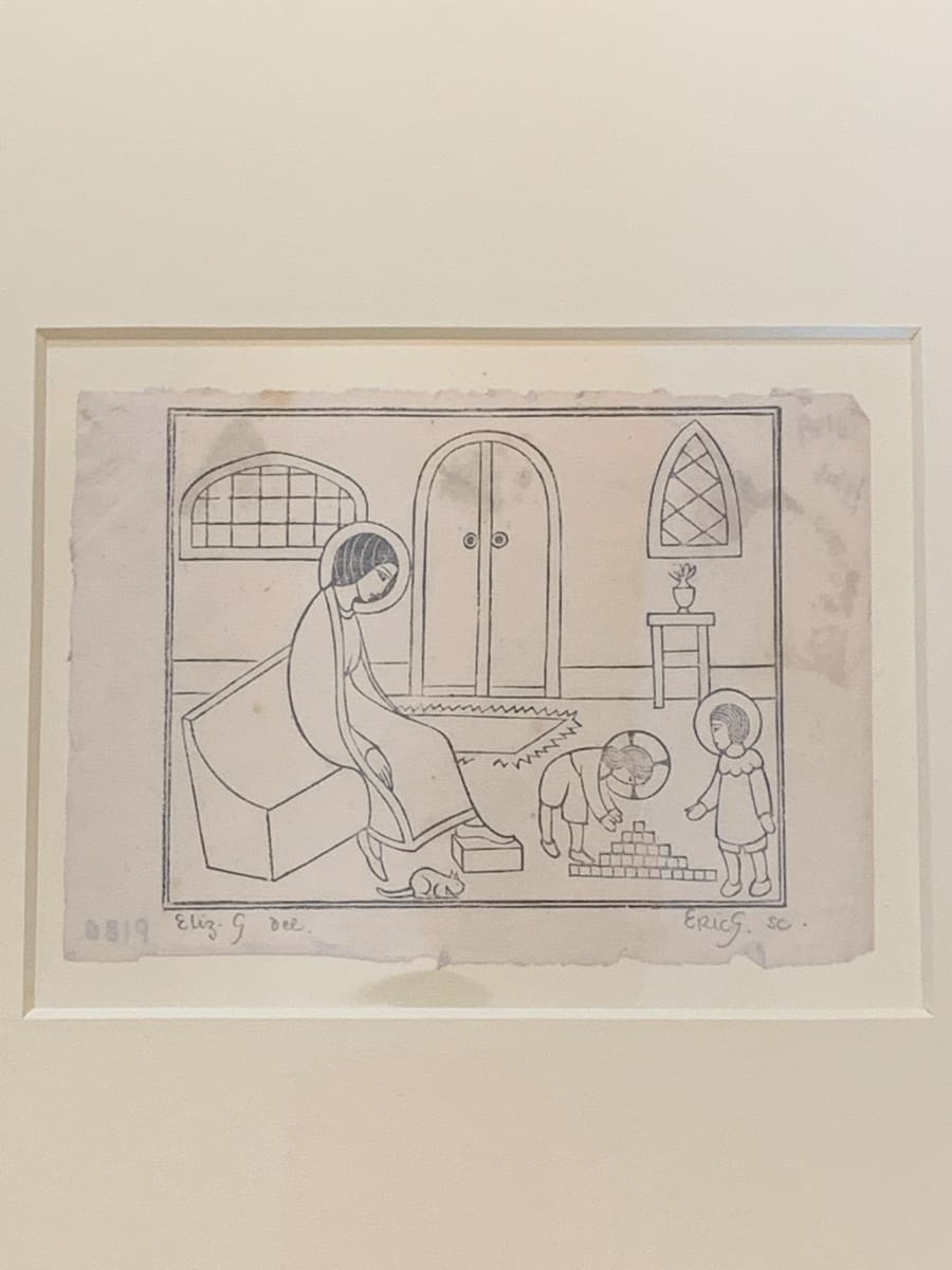 Holy Childhood, The by Eric Gill 